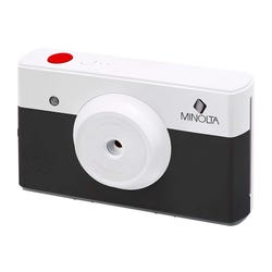 Image for Minolta Instapix Instant Print Digital Camera, 10 Megapixel, Black/White from School Specialty