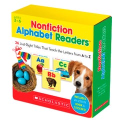 Image for Scholastic Nonfiction Alphabet Readers, Grades PreK to 2 from School Specialty