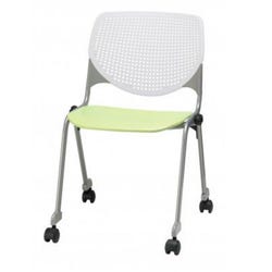 Image for KFI Kool Series Perforated Back Stack Chair with Casters from School Specialty