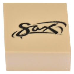 Image for Sax Non-Abrasive Soap Erasers, 1 x 1 x 1/2 Inches, White, Pack of 24 from School Specialty
