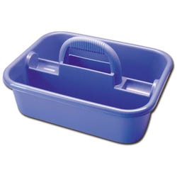Image for Dynalon Stacking Utility Carrier, 17-5/8 x 12-5/8 x 9-1/4 Inches, Plastic, Blue from School Specialty