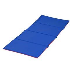 Childcraft Value Rest Mat, 45 x 19 x 5/8 Inches, Blue and Red, Item Number 2026837