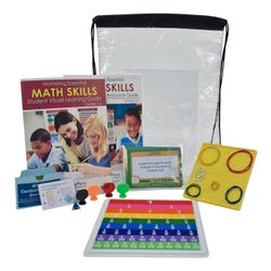 Image for Achieve It! Math Family Engagement Backpack, Grades 5 to 6 from School Specialty