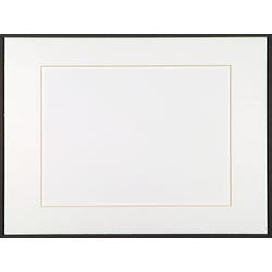 Sax Exclusive Premium Pre-Cut Mats, 12 x 16 Inches, Bright White, Pack of 10 Item Number 248453