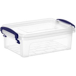 Image for Superio Brand Plastic Storage Container, 1-1/4 Quart, Clear from School Specialty