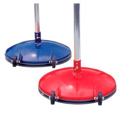 Image for Jaypro Portable Game Standards, 24 Inch Base, 75 Pounds, Uncoated Uprights, Set of 2 from School Specialty