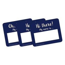Image for Barker Creek Name Tags, Oh, Hello!, 3-1/2 x 2-3/4 Inches, Set of 45 from School Specialty
