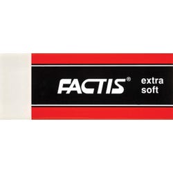 Image for Factis Extra Soft Magic Eraser, 2-3/4 x 7/8 x 1/2 Inches, White, Pack of 20 from School Specialty