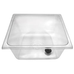 Image for Childcraft Mini Square Sand And Water Table Replacement Tub With Plug, 21 x 21 x 11 Inches from School Specialty