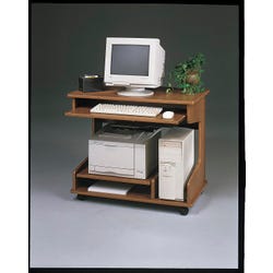 Image for Ironwood Tower Buddy Computer Workstation, 36 in W X 22 in D X 30 in H, Mahogany from School Specialty