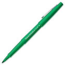 Image for Paper Mate Flair Felt Tip Pens, Medium Point, Green, Pack of 12 from School Specialty