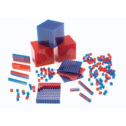 Image for SI Manufacturing Clearview Base Ten Blocks, Group Set from School Specialty