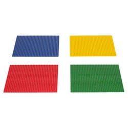 Image for Standard Block Grid Base Plates, 9-7/16 Inches, Set of 4 from School Specialty