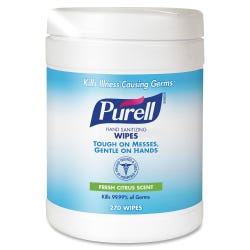 Image for PURELL Hand Sanitizing Wipes, Case of 6 with 270 Sheets Each from School Specialty