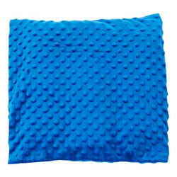 Image for Abilitations Medium Lap Pad Cover, Minky, 14 x 14 Inches, Blue from School Specialty
