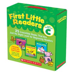 Image for Scholastic First Little Readers Pack Guided Reading Level C Set of 25 from School Specialty