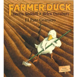 Image for Mantra Lingua Farmer Duck, Spanish and English Bilingual Book from School Specialty