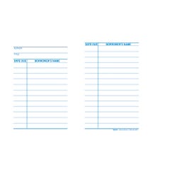 Image for School Smart Library Due Date Cards, 3 x 5 Inches, White, Pack of 500 from School Specialty