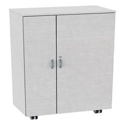 Image for Fleetwood Designer 2.0 Wardrobe Cabinet, 36 x 20 x 68 Inches, 4 Shelves, Garment Rod, Locking Door from School Specialty