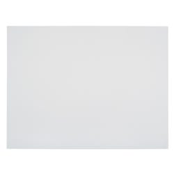Image for School Smart Railroad Board, 22 x 28 Inches, 6-Ply, White, Pack of 100 from School Specialty