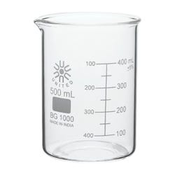 United Scientific Beakers, Low Form, Borosilicate Glass, 500ml, Item Number 2089937