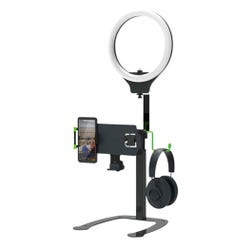 Dewey Video Recording and Doc Cam Stand with Ring Light, Item Number 2088284