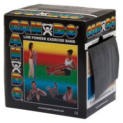 Image for CanDo Exercise Band, Extra Heavy Band, 50 Yards, Black from School Specialty