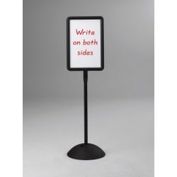 Image for Safco Write Way Markerboard Rectangle Floor Sign, 18 x 65 Inches from School Specialty
