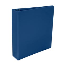 Image for School Smart Round Ring Binder, Polypropylene, 2 Inches, Blue from School Specialty