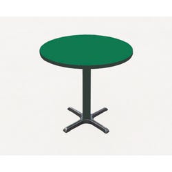 Correll Round Laminate Top Cafe Table with T-Mold Edge 4000527