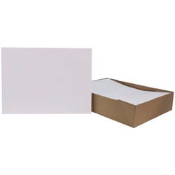 Image for School Smart No Clasp Envelopes with Gummed Flap, 9 x 12 Inches, White, Pack of 100 from School Specialty
