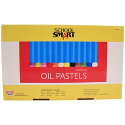 School Smart Oil Pastels, Assorted Colors, Set of 432 Item Number 1594966