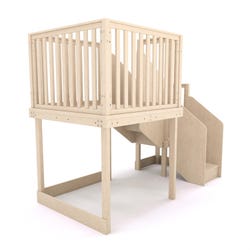 Image for Childcraft Basic Loft with Wooden Slats, 7 Feet 10-1/8 Inches x 4 Feet x 6 Feet 2 Inches from School Specialty