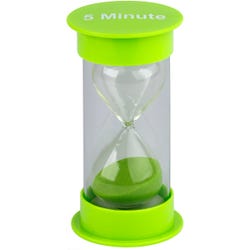 Image for Teacher Created Resources Medium Sand Timers, 5 Minutes from School Specialty