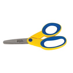 School Smart Blunt Tip Kids Scissors, Left Handed, 5 Inches, Yellow/Blue 086334