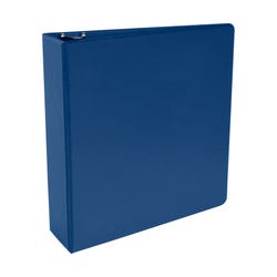 Image for School Smart Round Ring Binder, Polypropylene, 3 Inches, Blue from School Specialty