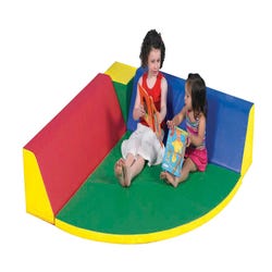 Image for Children's Factory Quarter Circle Restful Corner, 60 x 60 x 13 Inches from School Specialty