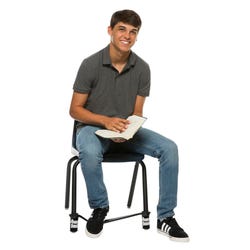 Image for Bouncyband for Elementary School Chairs, 13 to 17 Inches, Black from School Specialty