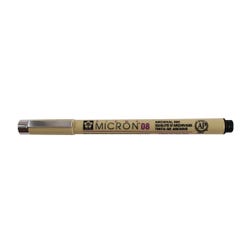 Sakura Pigma Micron Non-Toxic Permanent Waterproof Pen, 0.5 mm Tip, Black, Pack of 12 Item Number 1437876