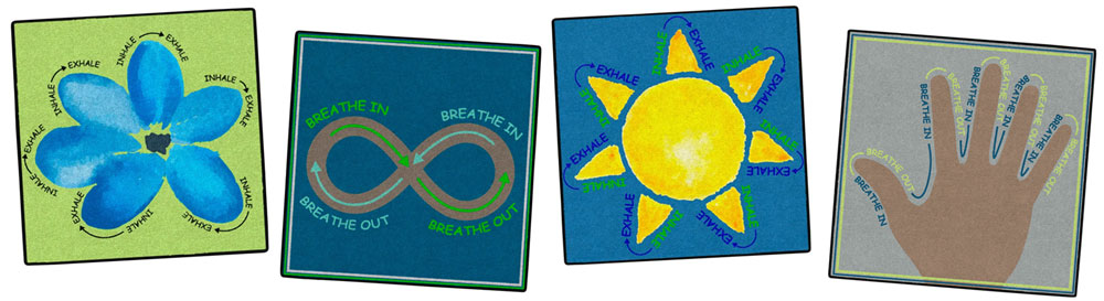Childcraft ABC Furnishings Breathe with Me Carpet Squares