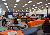 photo of new Media Lab makeover sponosored by School Specialty and others at Stranahan High School